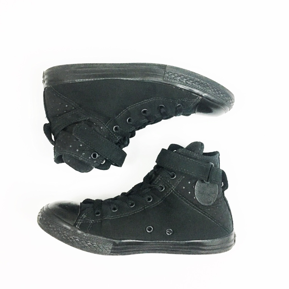 3/$20! CONVERSE- Black Allstar Hightops
